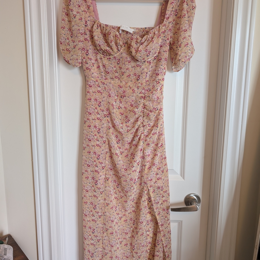 Astr The Label Milk Maid Midi Dress